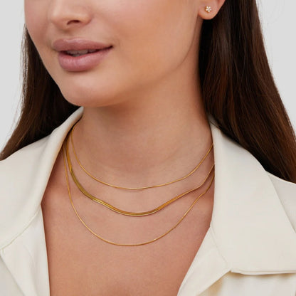 Multilayer Chain Necklace