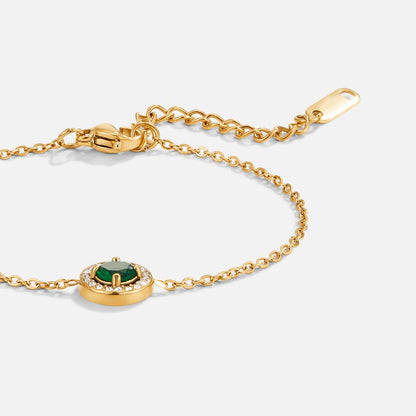 Green Emerald Bracelet