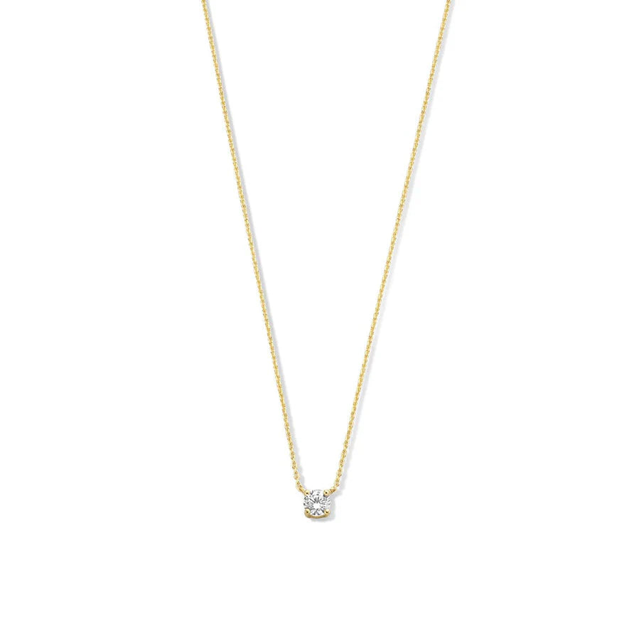 Cléa Moissanite Stone Necklace