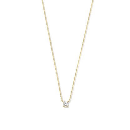 Cléa Moissanite Stone Necklace