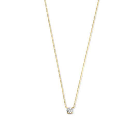 Cléa Moissanite Stone Necklace