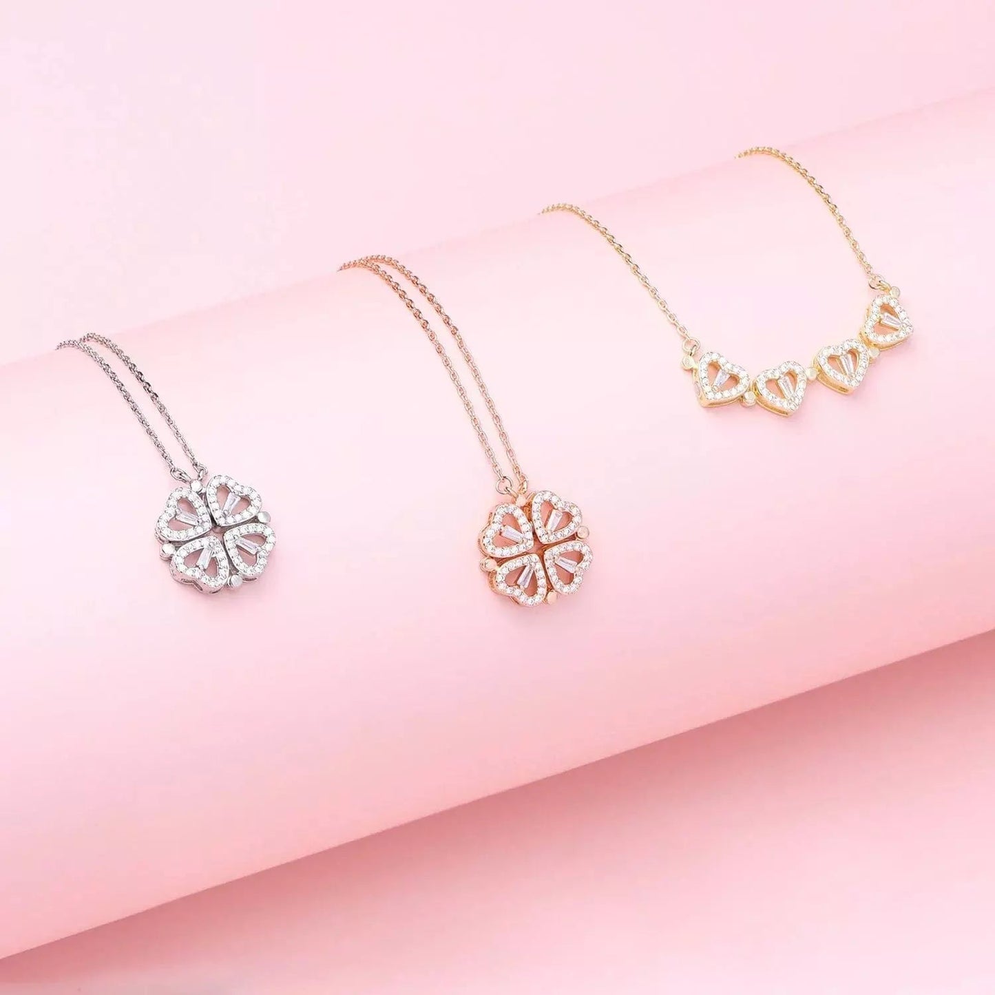 Elegant Lucky Heart Necklace